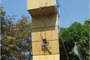 High School Wall Climbing Competition Uniku se-Jawa Barat.